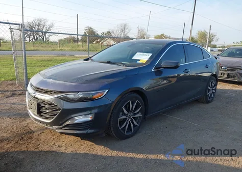 2020 Chevrolet Malibu Fwd Rs из США, поврежденный, VIN 1G1ZG5ST2LF097607